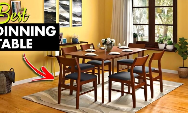 Which wood is best for dining table In India