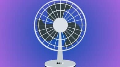 usha table fan