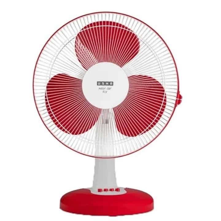 usha table fan