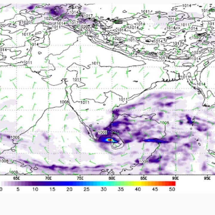 GFS Weather Model India